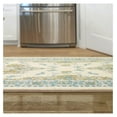 thumbnail image 6 of TiaGOC Alfombras Oriental Traditional 2x10 Non-Skid (Non-Slip) Low Profile Pile Rubber Backing Indoor Runner Rugs (Blue Beige, 2' x 10'), 6 of 8