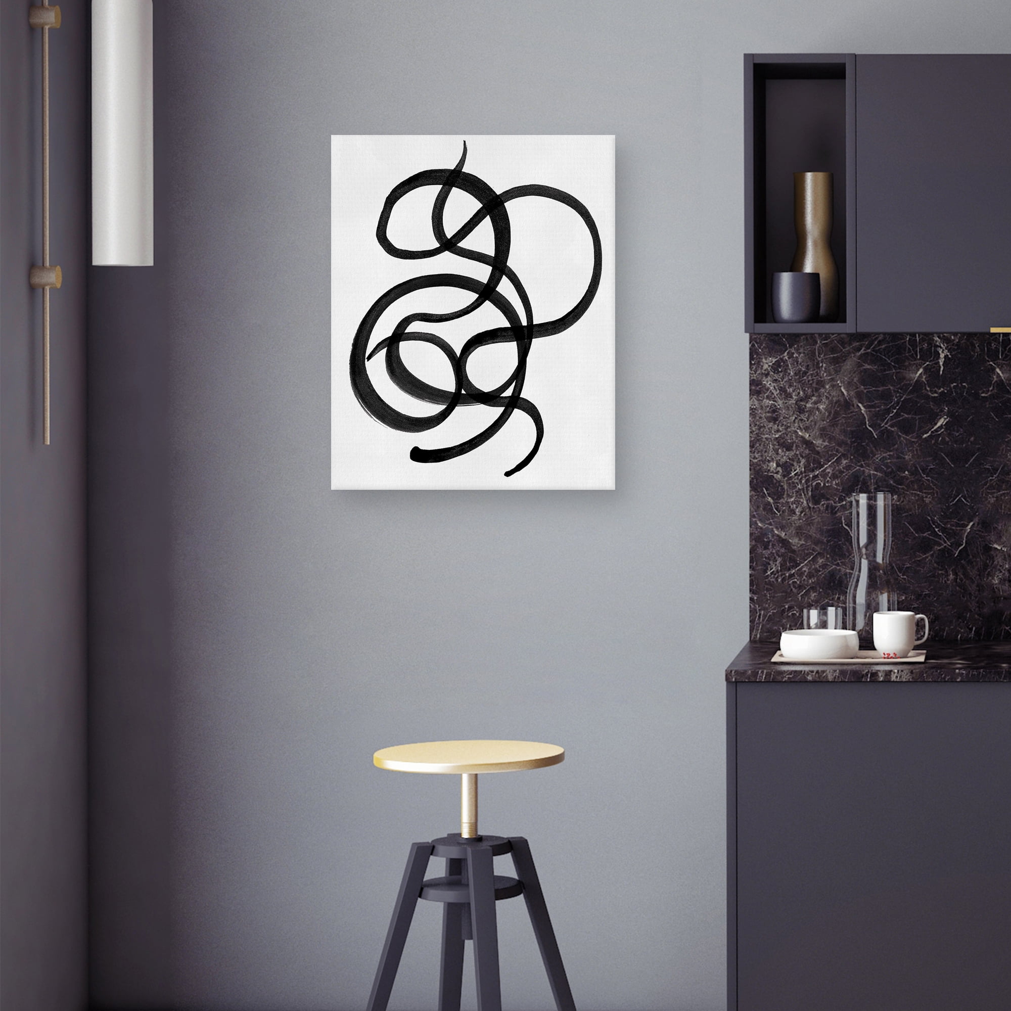 Scribbles III by Studio Arts Canvas Art Print