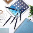 thumbnail image 3 of 12 Pieces Ballpoint Pen with Stylus Tip, 1.0 mm Black Ink-Dark Blue, 3 of 5