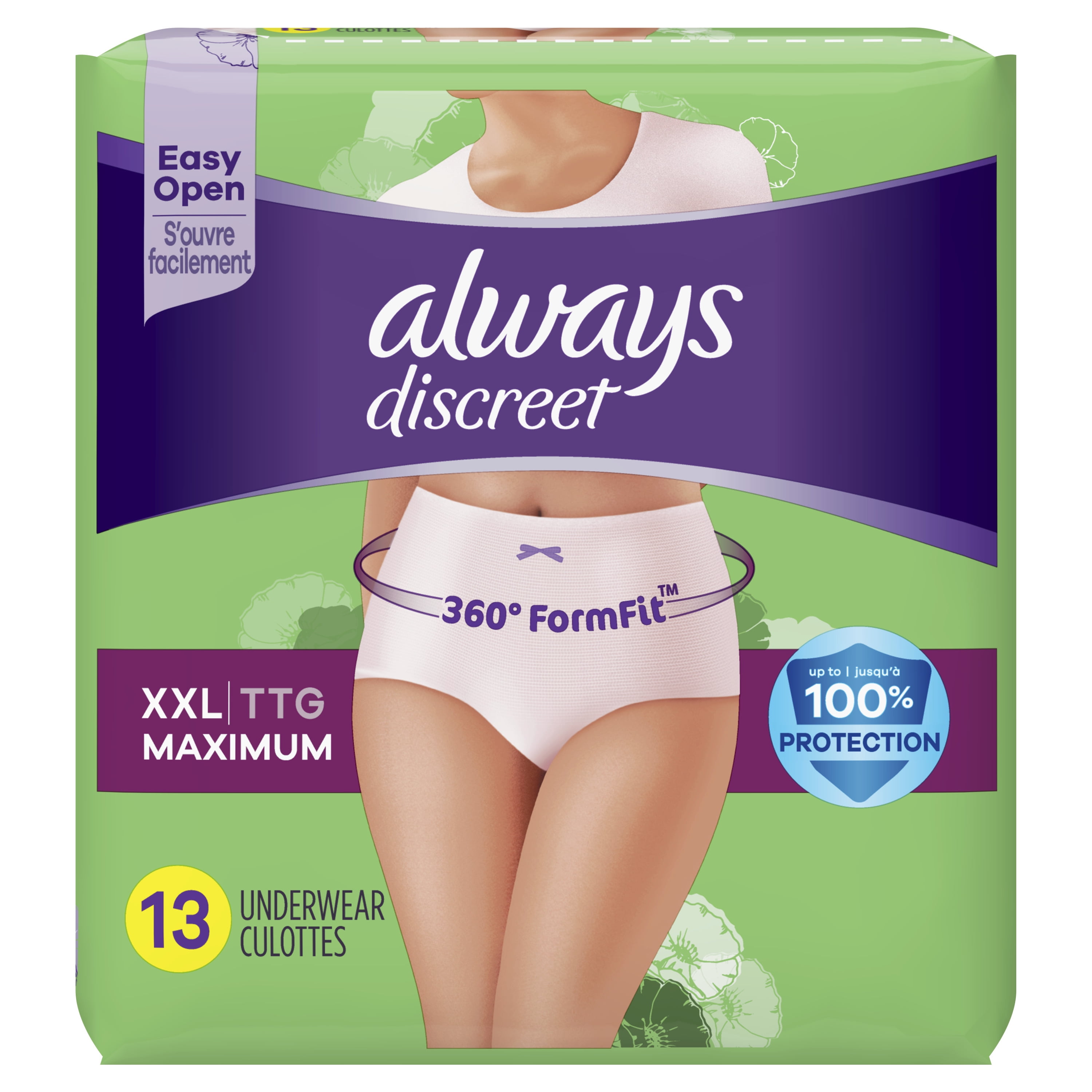 Always Culotte Discreet Plus Large 8PCS