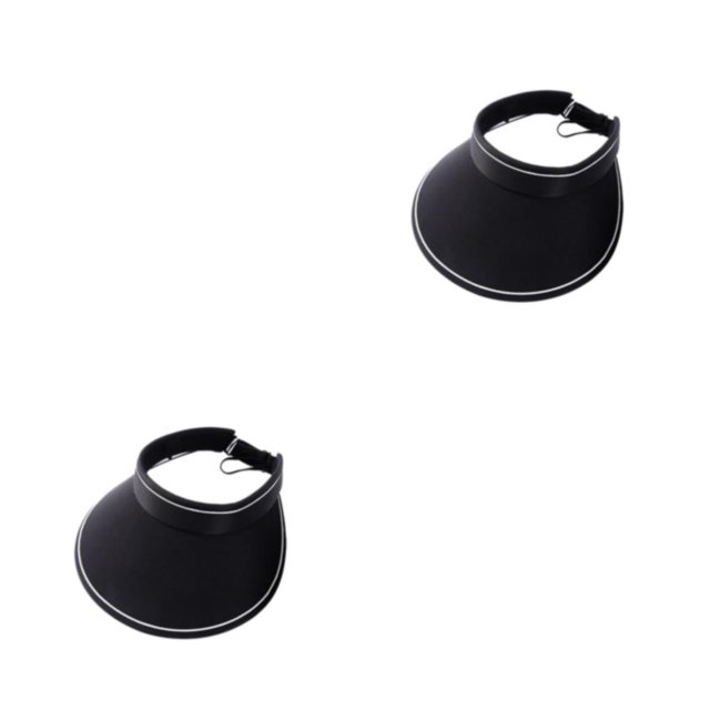 Jumpingount Sombrero de tela fresca con ala extragrande: reducción de 5 ℃ Antimicrobiano Cobertura de 270 ° Ala de 125 cm Banda elástica para Type1 NO1