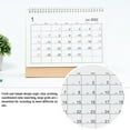 thumbnail image 3 of Calendario de escritorio 2022, planificador mensual, agenda, organizador diario, decoración de oficina y hogar, 3 of 9