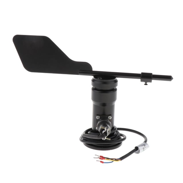 Sensor de Dirección Del Viento de Aleación de Aluminio - Medición Del Sensor de Viento Del Jardín, (Salida RS485) Baoblaze Sensor de dirección del viento