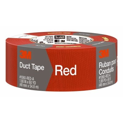 Ruban de Conduit, Rouge, 1.88 Po x 60-Yd. -3955-RD