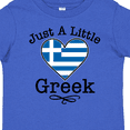 thumbnail image 4 of Inktastic Just a Little Greek Heritage Boys or Girls Toddler T-Shirt, 4 of 5