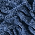 thumbnail image 5 of nuLOOM Kids Washable Round Alphabet Rug, 6', Navy, 5 of 10