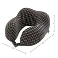 thumbnail image 6 of Home-Complete 1-lb 11-inch Memory Foam Travel Pillow with Washable Cover (Black), 6 of 9