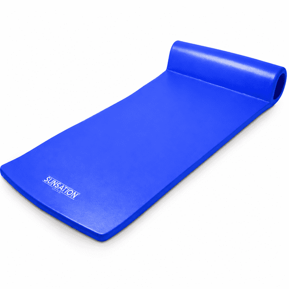 Open Box TRC Recreation Sunsation 1.75" Thick Pool Float, Indigo Blue