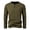Army Green, variant on Mens Henley Shirts Cotton Long Sleeve V Neck Button Basic Tees Plain Casual Pullover White