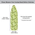 thumbnail image 5 of HELLHERO Extra Thick Ironing Board Cover, 15x54 Ironing Board Cover, Resist Scorching and Staining, Elastic Edges, Avocado, 5 of 5