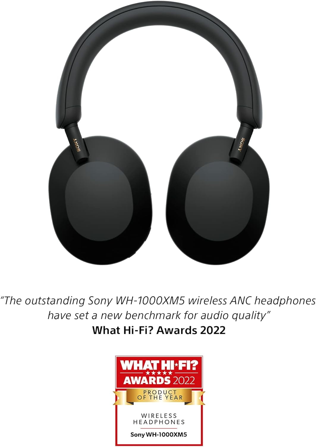 Sony WH 1000XM5B Noise Canceling Wireless Headphones 30hr Battery Life Over Ear Built in Mic Black Walmart