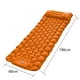 thumbnail image 3 of Colchones De Aire Colchones de aire inflables Equipos de dormir de un solo campamento con bolsa de transporte (naranja) Ehuebsd Para Estrenar, 3 of 9