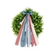 thumbnail image 5 of YiJuHui Plastic Yellow Flower Wreath with Bow - Durable Artificial Floral Door Hanger for Year-Round Home Decor, Wedding, Party, and Seasonal Wall Decoration, 5 of 5