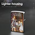 thumbnail image 4 of Los colores dentro-theme Copper Metal Lighter Shell, Premium Replacement Refillable Lighter Case with Durable Metal Construction, Compatible with Zippo and Most Standard Lighter Models, 4 of 6