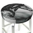 thumbnail image 3 of Naloa Running Horse Round Bar Stool Cushion Cover 12-14 inch, Fits Kitchen, Office, Restaurant Chairs - 12 inch, 3 of 7