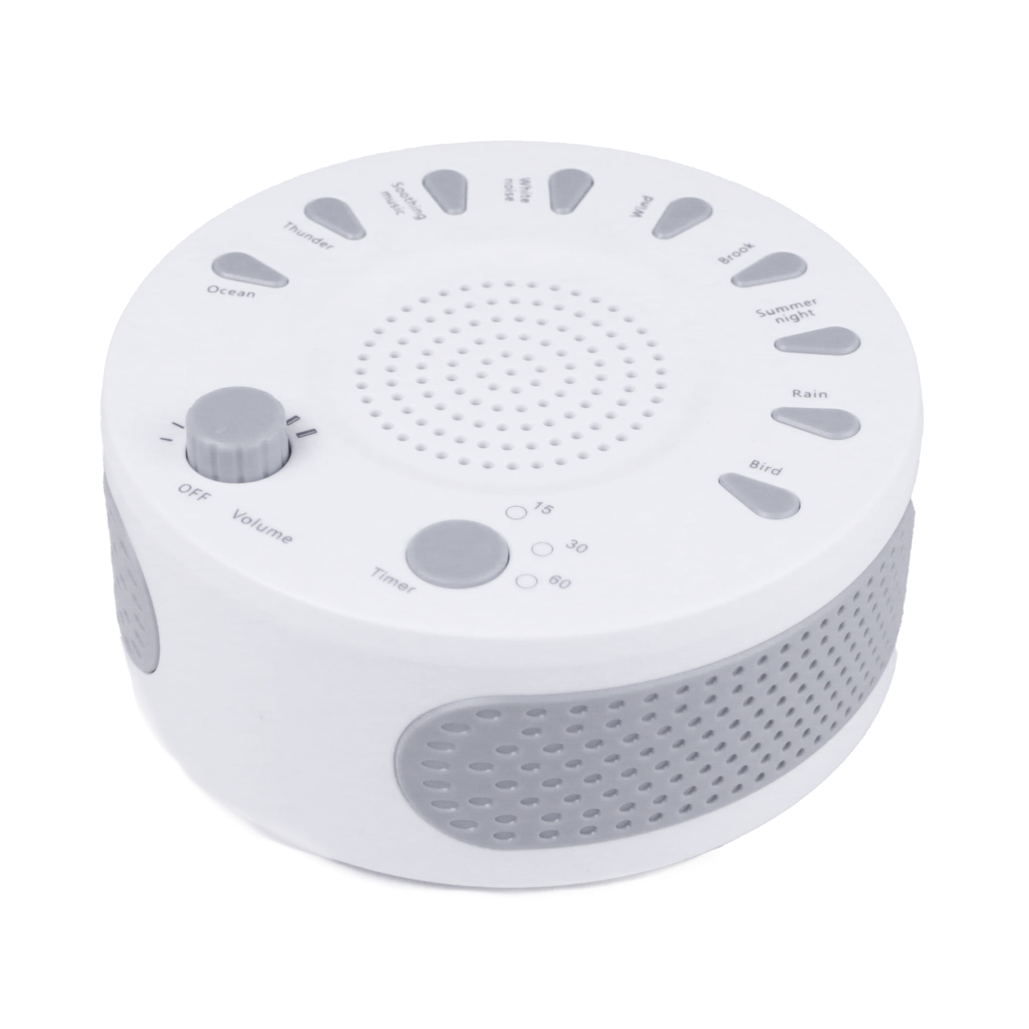 White Noise Machine Sleep Helper/ Therapy/Disorders Sound Generator Relaxation Home, Office, Spa, Yoga, Baby