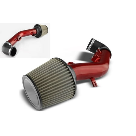 CPT Cold Air Intake (Red) - 08- 12 Chevy Malibu 2.4L 4cyl (with Air Pump) (Best Cold Air Intake For Chevy 6.0)