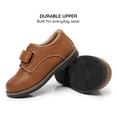 thumbnail image 2 of Blikcon Toddler Boys Dress Shoes Hook and Loop School Uniform Shoes, 2 of 8