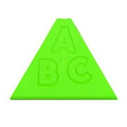 Replacement Part for Fisher-Price Bounce and Spin Puppy - GCW11 ~ Replacement Green Triangle Base with Letters A B and C