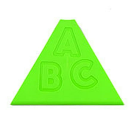 Replacement Part for Fisher-Price Bounce and Spin Puppy - GCW11 ~ Replacement Green Triangle Base with Letters A B and C