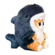thumbnail image 2 of Muñeco de gato de dibujos animados con expresión linda, muñeco de peluche de algodón PP, juguete para decoración del hogar, tiburón, 2 of 12