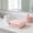 Pink B-PK Home Decor, variant on karymi Thickened Soft Colorful Striped Pattern Coral Bath Towel Quick Drying Highly Absorbent for Bathroom Daily Use 29.53x13.78in Coffee Room Decor