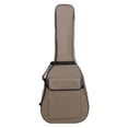 thumbnail image 2 of Acoustic Guitar Gig Bag Adjustable Straps Durable Scratch Resistant Backpack coffee, 2 of 10