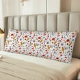 thumbnail image 6 of KLL Ultra Soft Microfiber Body Pillow Cover/Pillowcases 20"x54" with Hidden Zipper Closure-Canada Day, 6 of 8