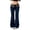 C-Blue190, variant on Flared Pants Women Yoga Pants High Waist Buttery Soft Stretchy Leopard Printed Casual Workout Pants Streetwear Stylish Trousers