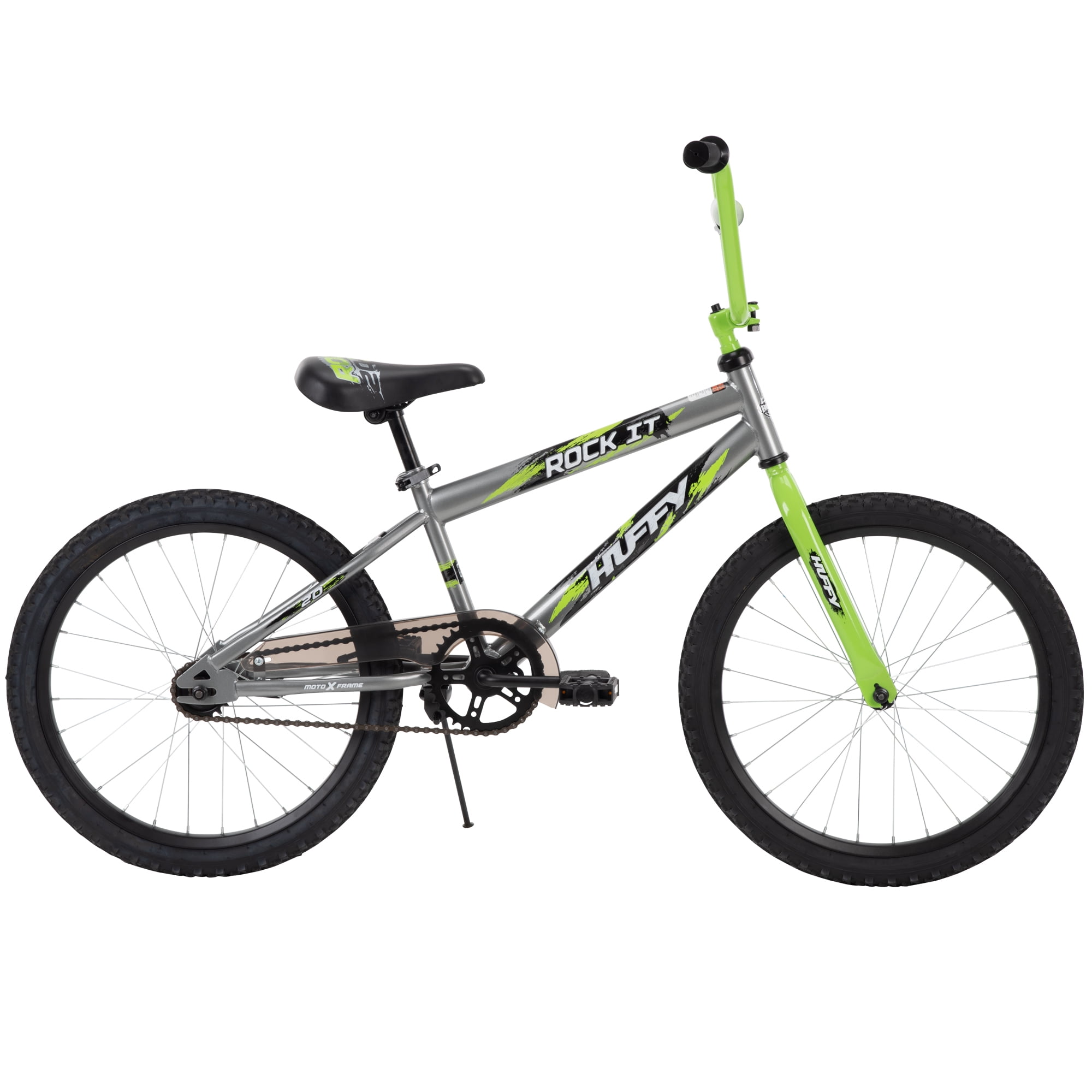 Huffy 20 Inch Rock It Boys Kids Bike Silver