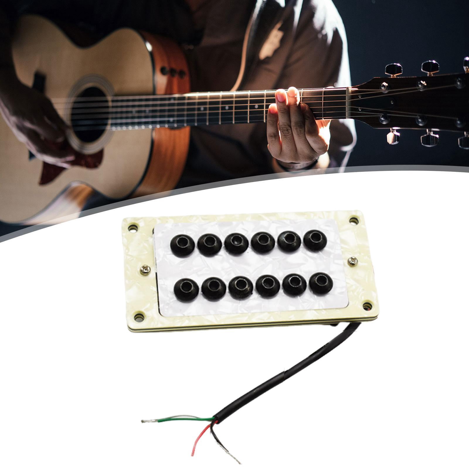 LeeQinersw Electric Guitar Humbucker Pickup Spare Part Replacement Compact Professional Easy to Install Musical Instrument Accessories Bridge