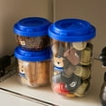 thumbnail image 4 of AOOOWER Sturdy Plastic Vacuum Sealed Container Coffee Bean Flour Rice Storage Solution, 4 of 15