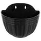 thumbnail image 1 of BRIGHTFUFU Maceta colgante semicircular, soporte para plantas de pared, maceta para balcón, soporte para macetas de pared, macetas colgantes para colgar en el revestimiento, 1 of 1