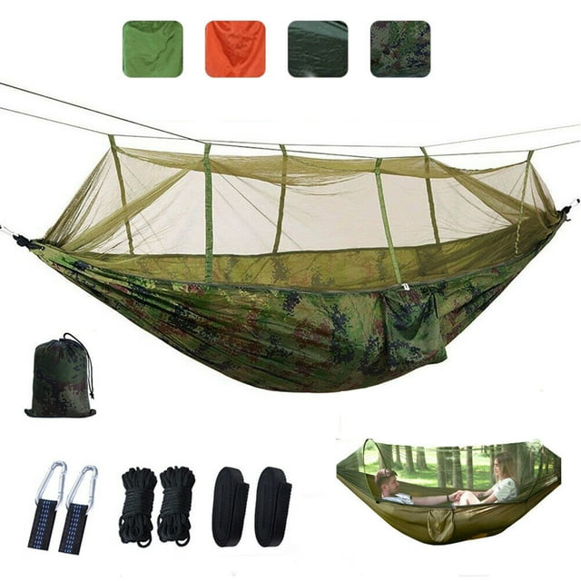 Tree Hammocks Tent Travel Hanging Bed Foldable Double Camping Hammock