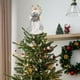 thumbnail image 4 of Decoraciones navideñas, adornos navideños, regalos de Navidad, estrella para la punta del árbol de Navidad, adornos navideños de poliéster, 4 of 6