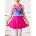 thumbnail image 5 of Asoul Two Piece Gymnastics Leotards for Girls with Skirt Sleeveless Ballet Dance Dress Outfit 4-10 Years, 5 of 9