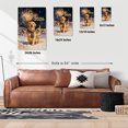thumbnail image 5 of Golden Retriever Happy New Year 2026 with Fireworks on New Year's Eve Vertical Matte Canvas Poster Goldens Dog Lover Gifts Idea Wall Art Home Decor - 12022, 5 of 5