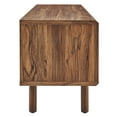 thumbnail image 3 of Modway Kurtis Modern MDF and Particleboard TV Stand for TVs up to 52" in Walnut, 3 of 10