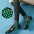 thumbnail image 5 of Milue 1 Pair 3D Dots Cushioned Circulation Running Compression Socks for Women Men, 5 of 18