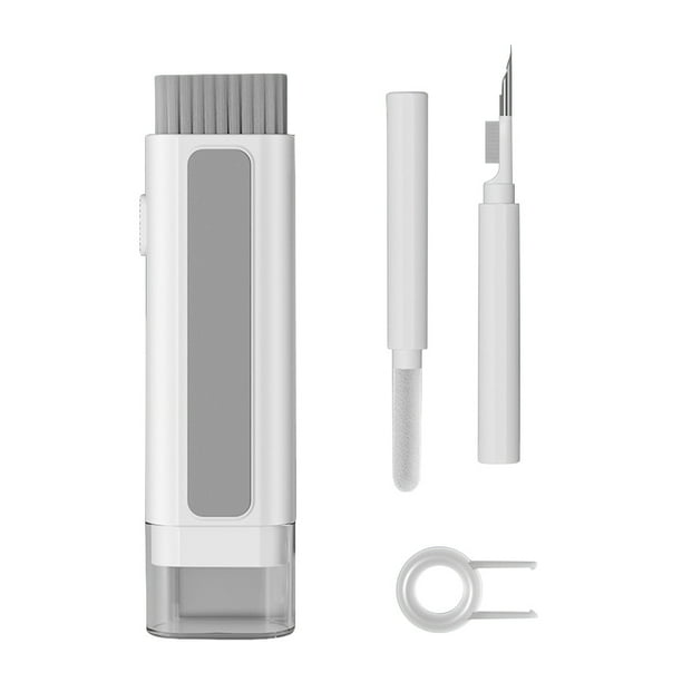 Herramientas de limpieza de auriculares Bluetooth, cepillo limpiador de auriculares, kit de selección de metal, herramienta limpiadora de puerto de cargador para auriculares, auriculares, cámaras, teclado
