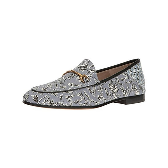 Sam Edelman Womens Loraine Printed Slip On Loafers