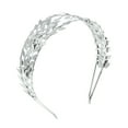 thumbnail image 3 of MSJUHEG Crown of Thorns Headpiece,Knotted Headband,Sweat Band,Bandana,Headbands,Wedding Bridal with Accessories Hair Headdress Jewelry Bridal Accessory Silver One Size, 3 of 3