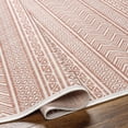 thumbnail image 3 of Mark&Day Outdoor Rugs, 5x7 Antibes Global Indoor/Outdoor Coral/White Area Rug, Non Shedding Pink White Carpet for Patio, Porch, Deck, Bedroom, Living Room or Kitchen (5'3" x 7'7"), 3 of 4
