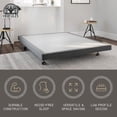 thumbnail image 3 of Hercules 4" Low Profile Foundation Mattress Box Spring Replacement, Twin XL, 3 of 12