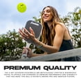 thumbnail image 4 of Franklin Sports X-40 Outdoor Pickleballs - Official Size - Optic - 36 Pack Bucket, 4 of 20