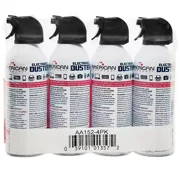 American Aerosol Electronic Compressed Air Dusters, 10oz, 4 pack.