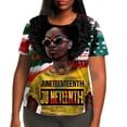 thumbnail image 1 of T-shirts Décontractés pour Femmes à Imprimé, Manches Courtes, Coupe Ample, Grande Taille, Tunique à Col Rond, 1 of 7