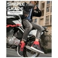 thumbnail image 4 of Men's and women's all-season motorcycle riding boots and motorcycle shoes,Black red,36, 4 of 19