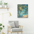 thumbnail image 2 of Masterpiece Art Gallery Hide Out Beach By Kathleen Denis Canvas Art Print 22" x 28", 2 of 4