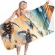 thumbnail image 2 of Toallas de baño para mujer, pijamas estampados de moda y tendencia, toallas de baño para natación, toallas de playa, toallas para mujer, 2 of 2
